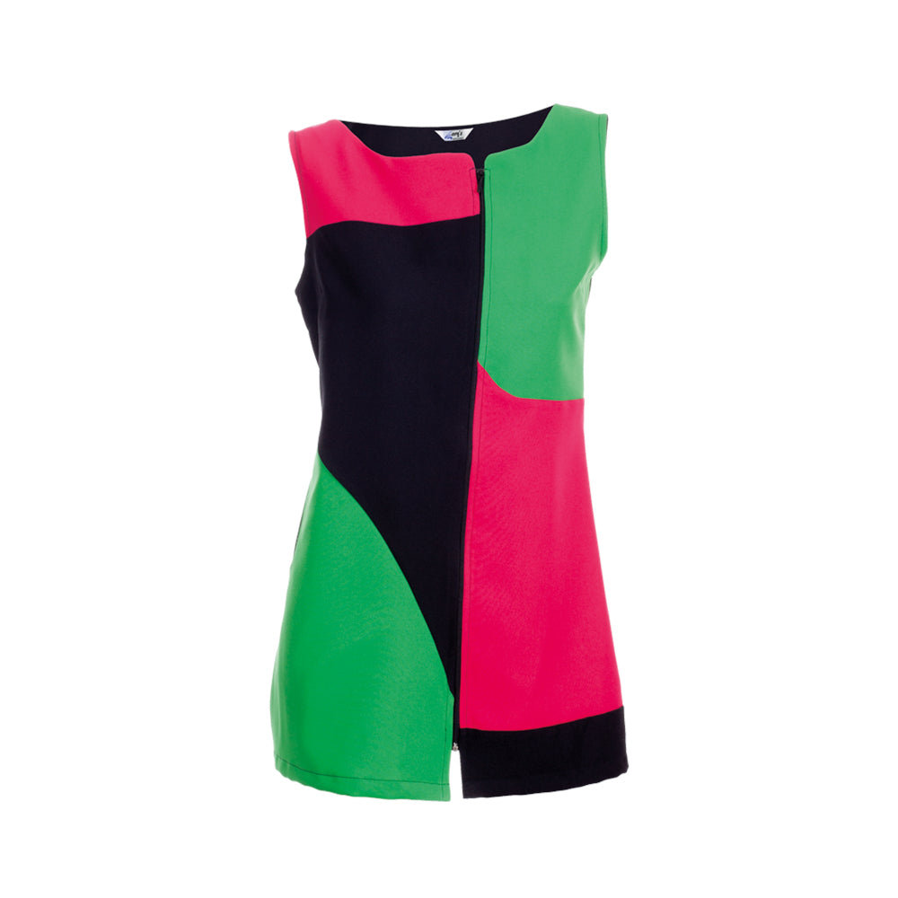 BLUSA MUJER BICOLOR