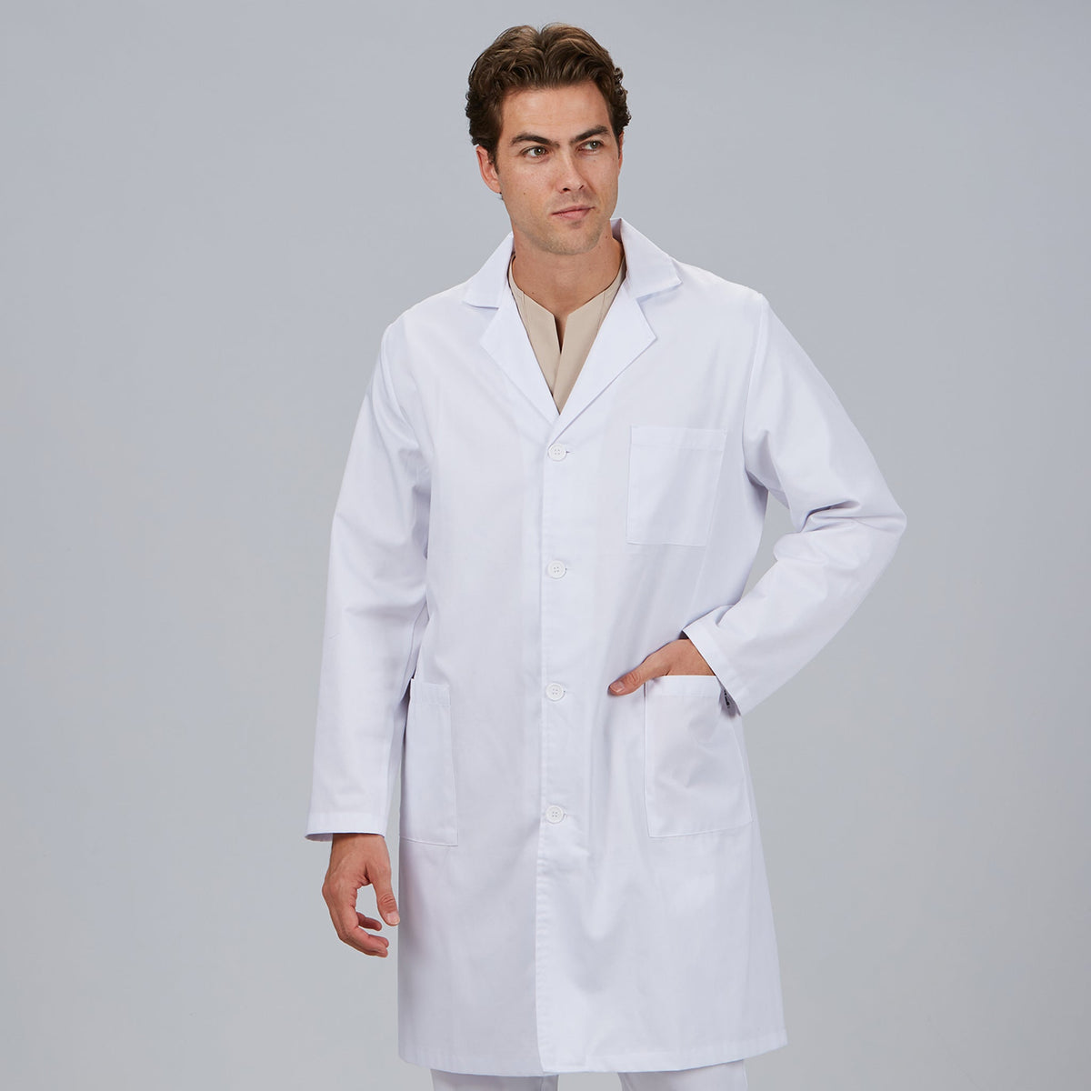 BATA HOMBRE M/L SARGA BLANCA