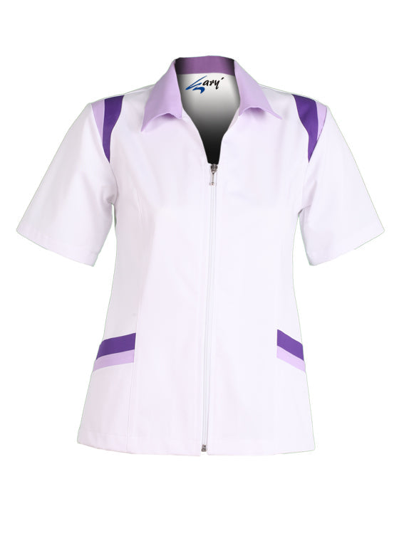 BLUSA MUJER M/C CREMALLERA COMBI