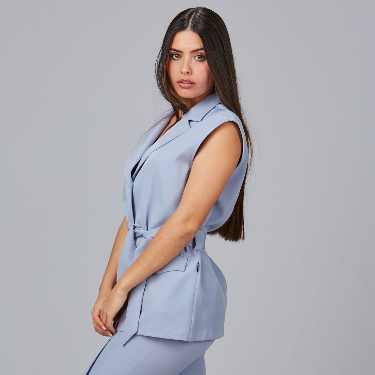 CHALECO MUJER SOLAPA ARABIS