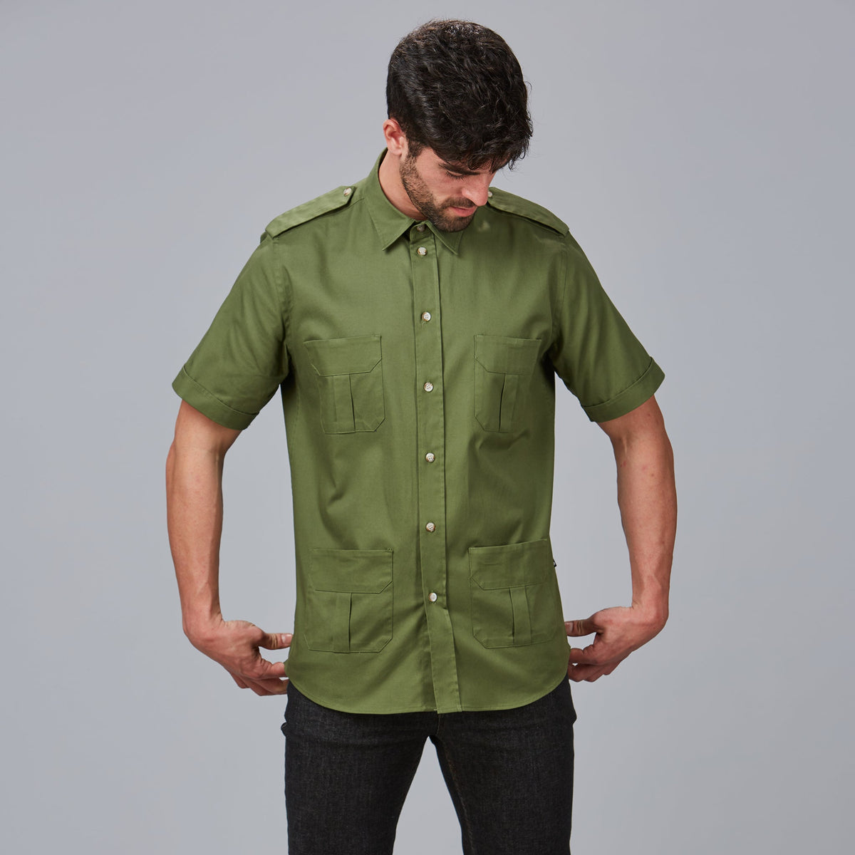 CAMISA UNISEX 4 BOLSILLOS ACIRON