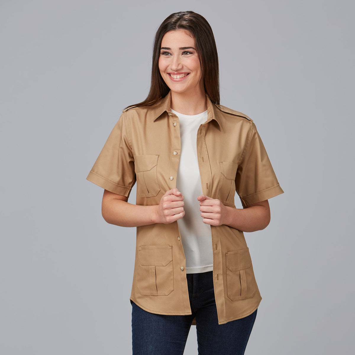 CAMISA UNISEX 4 BOLSILLOS ACIRON