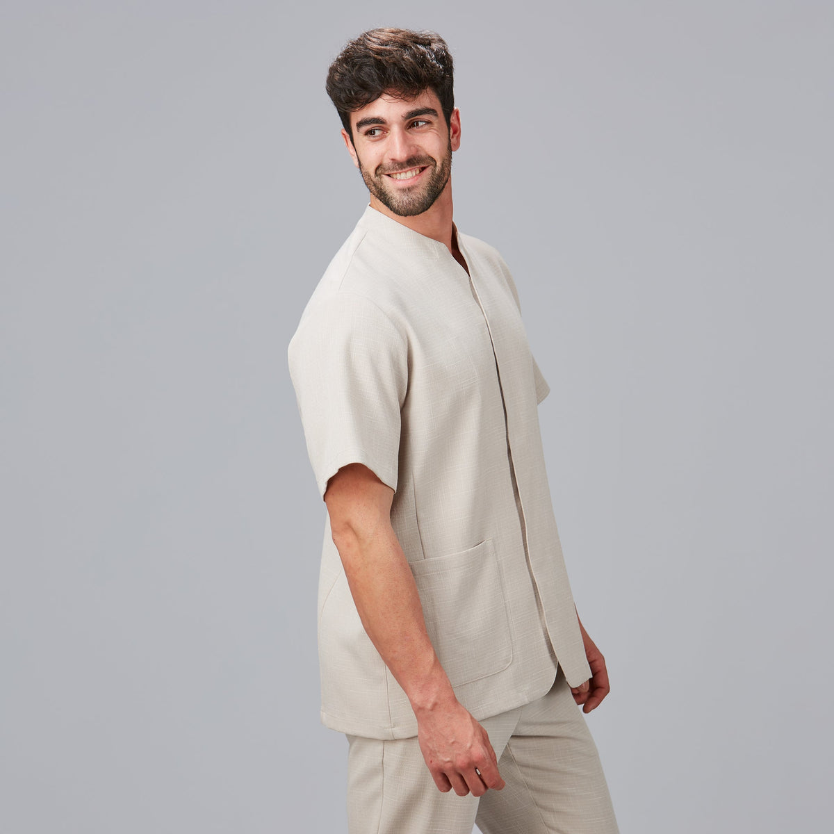 CHAQUETA HOMBRE CICLAMEN X.LINEN