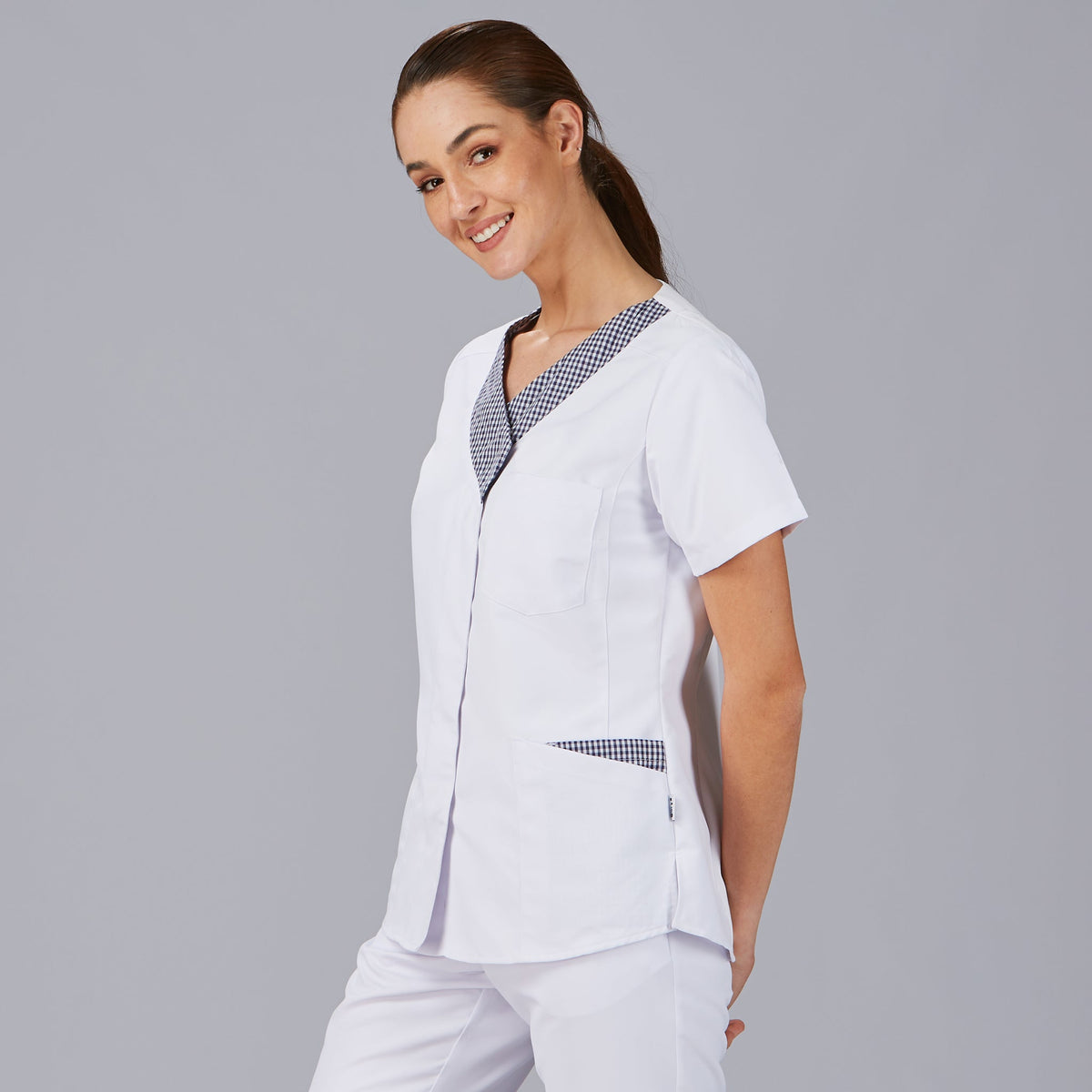 BLUSA MUJER ABIERTA COMBI PEÑA