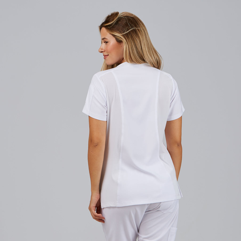 BLUSA MUJER CUELLO CANALE M/C NANCY