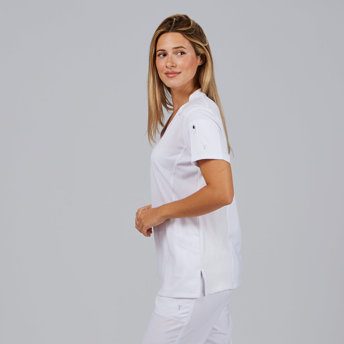 BLUSA MUJER CUELLO CANALE M/C NANCY