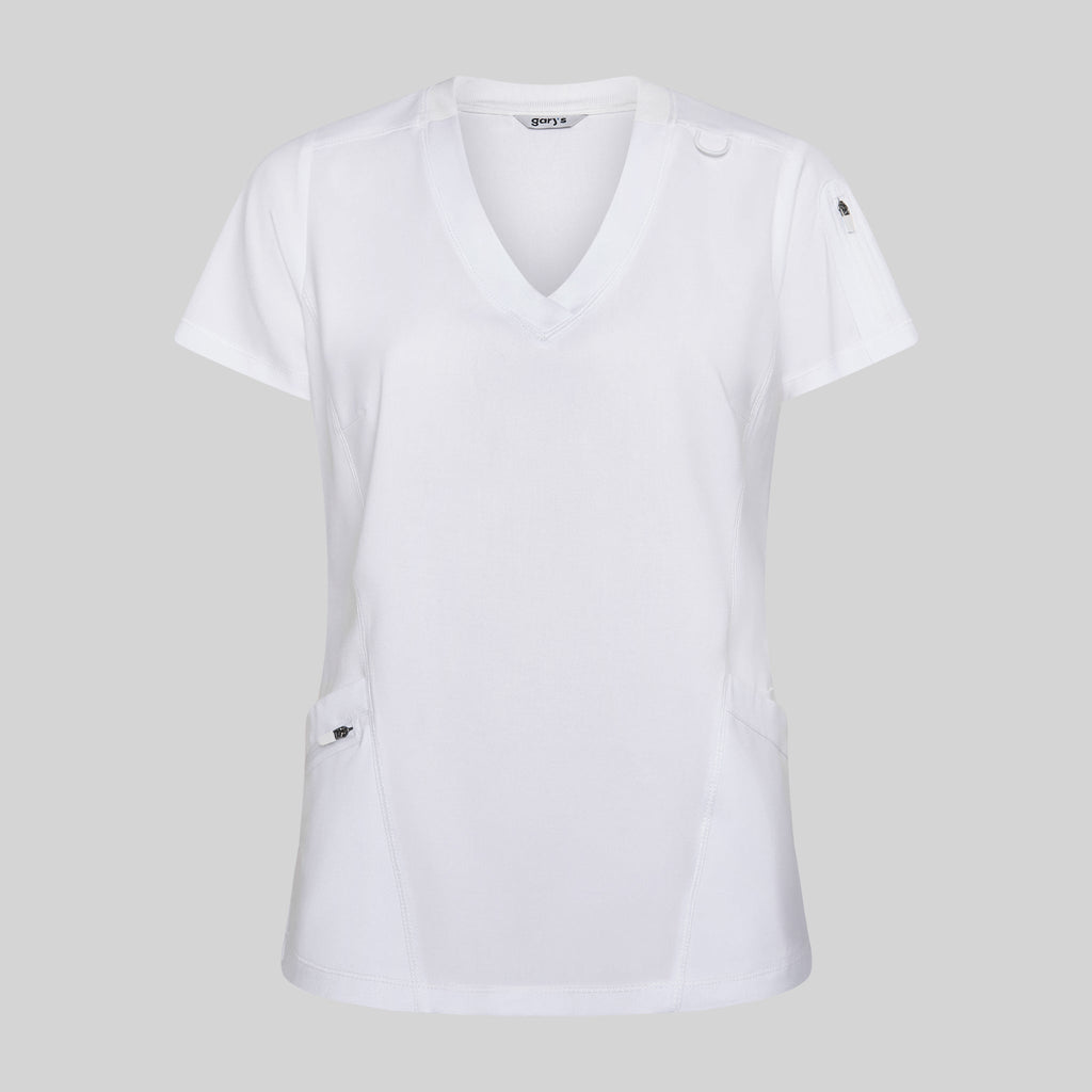 BLUSA MUJER CUELLO CANALE M/C NANCY