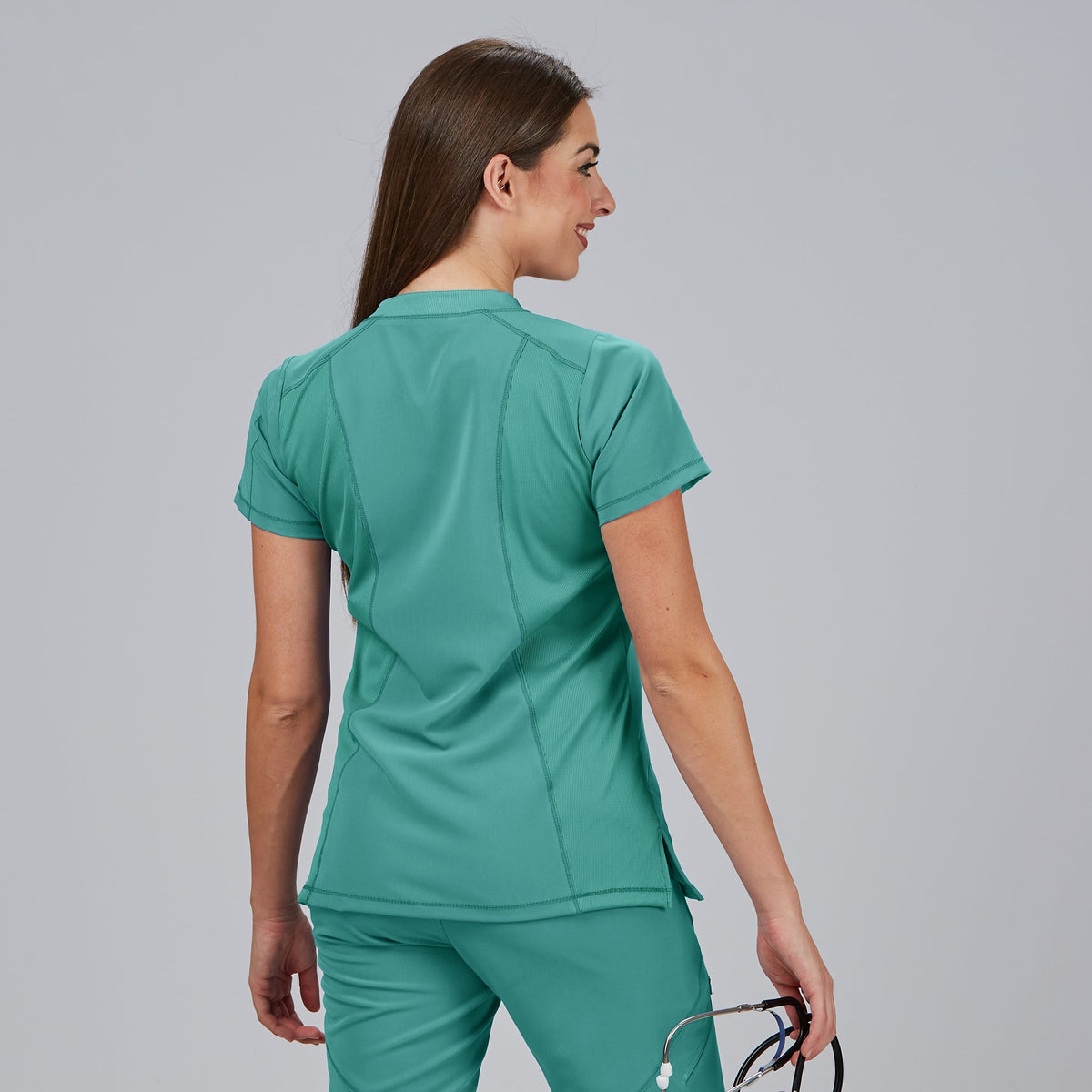BLUSA MUJER CUELLO CANALE M/C NANCY