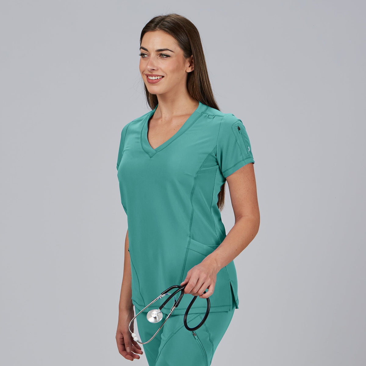 BLUSA MUJER CUELLO CANALE M/C NANCY