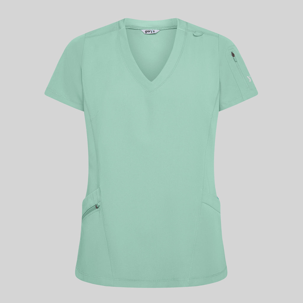BLUSA MUJER CUELLO CANALE M/C NANCY