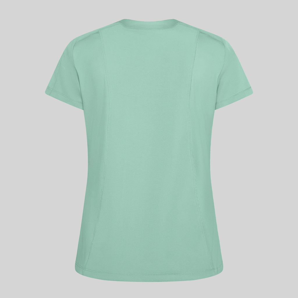 BLUSA MUJER CUELLO CANALE M/C NANCY