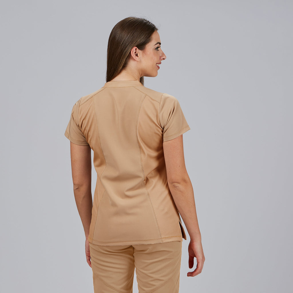BLUSA MUJER CUELLO CANALE M/C NANCY