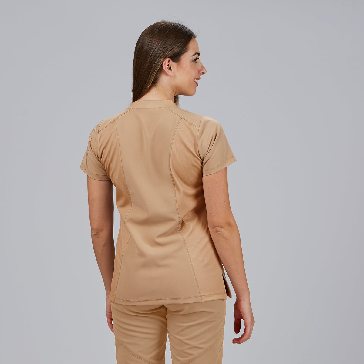 BLUSA MUJER CUELLO CANALE M/C NANCY