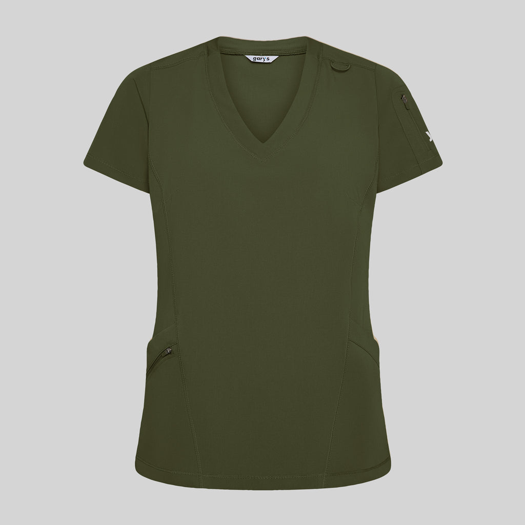 BLUSA MUJER CUELLO CANALE M/C NANCY