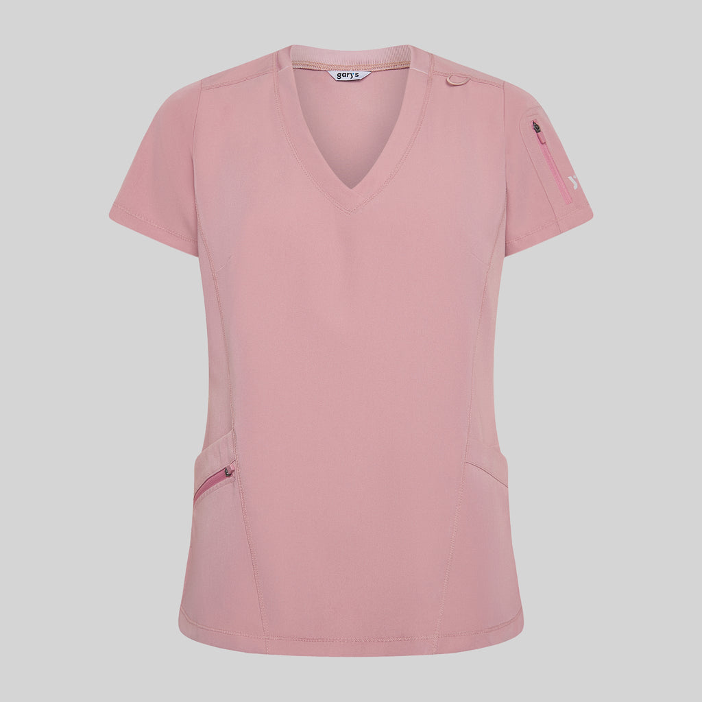 BLUSA MUJER CUELLO CANALE M/C NANCY