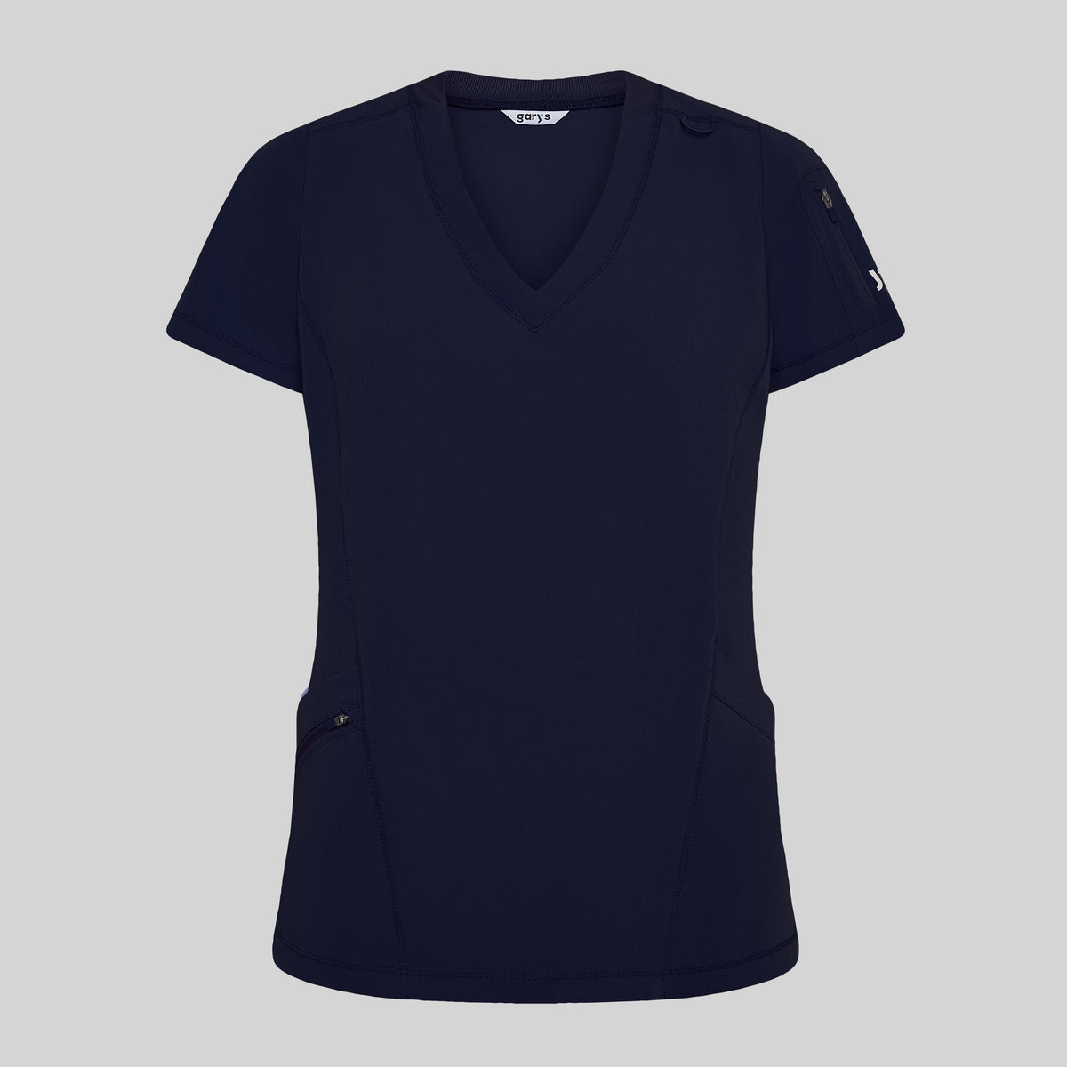 BLUSA MUJER CUELLO CANALE M/C NANCY