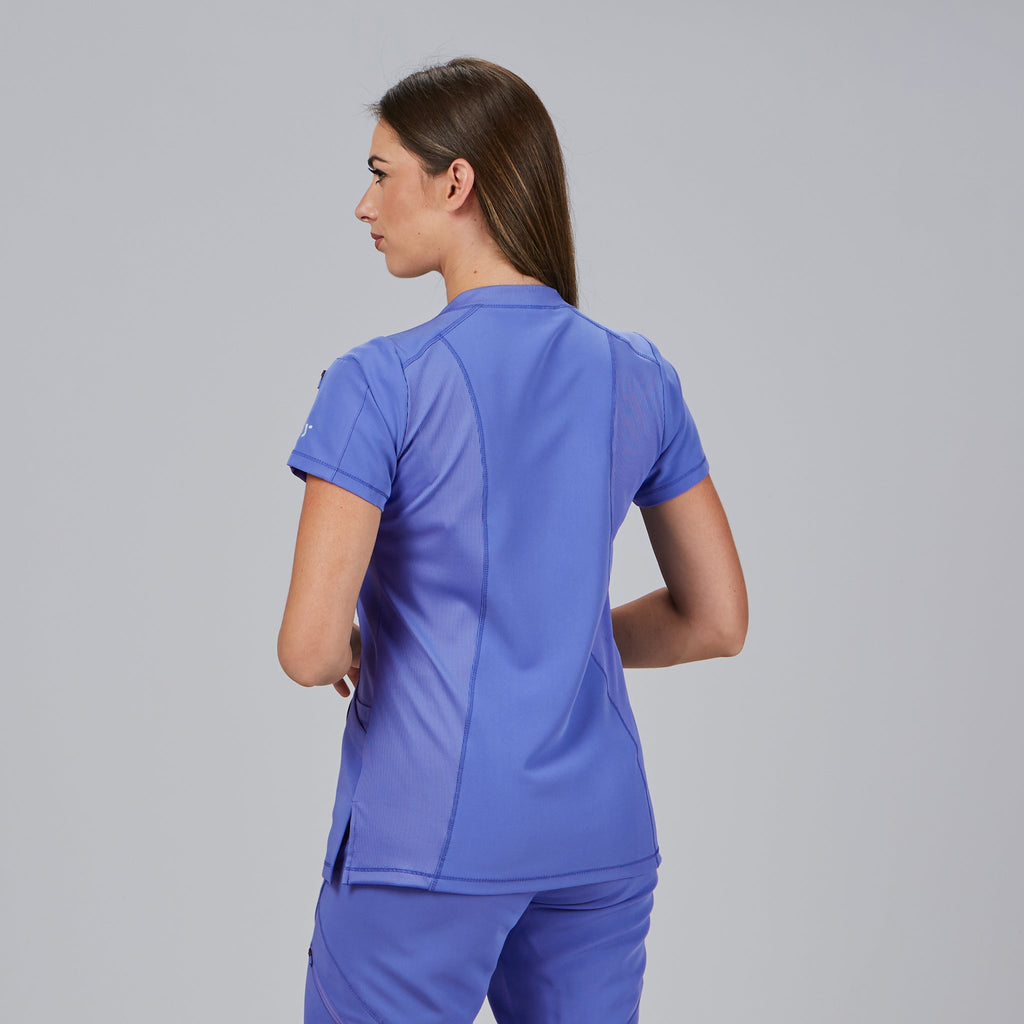 BLUSA MUJER CUELLO CANALE M/C NANCY