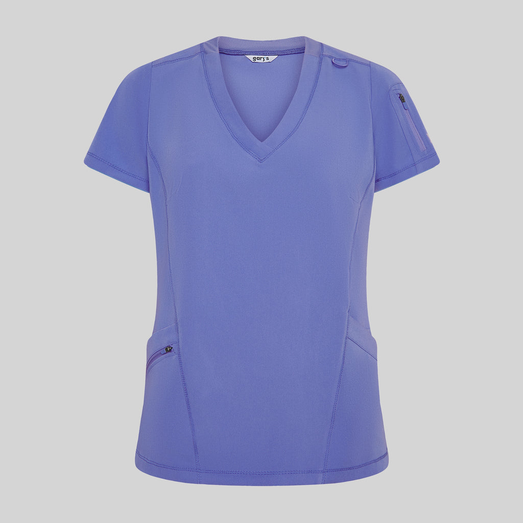 BLUSA MUJER CUELLO CANALE M/C NANCY