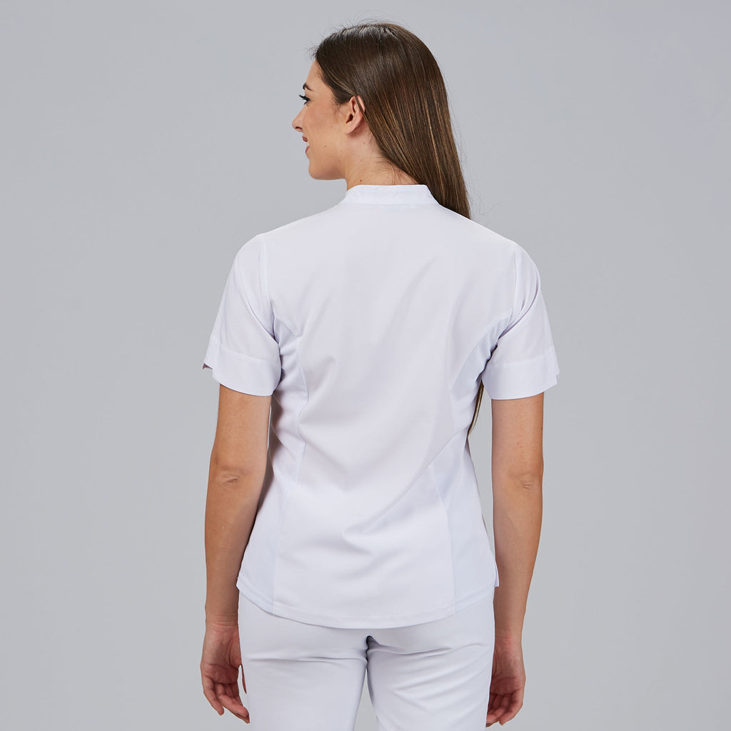 BLUSA MUJER CREMALLERA ESCOTE M/C MARA