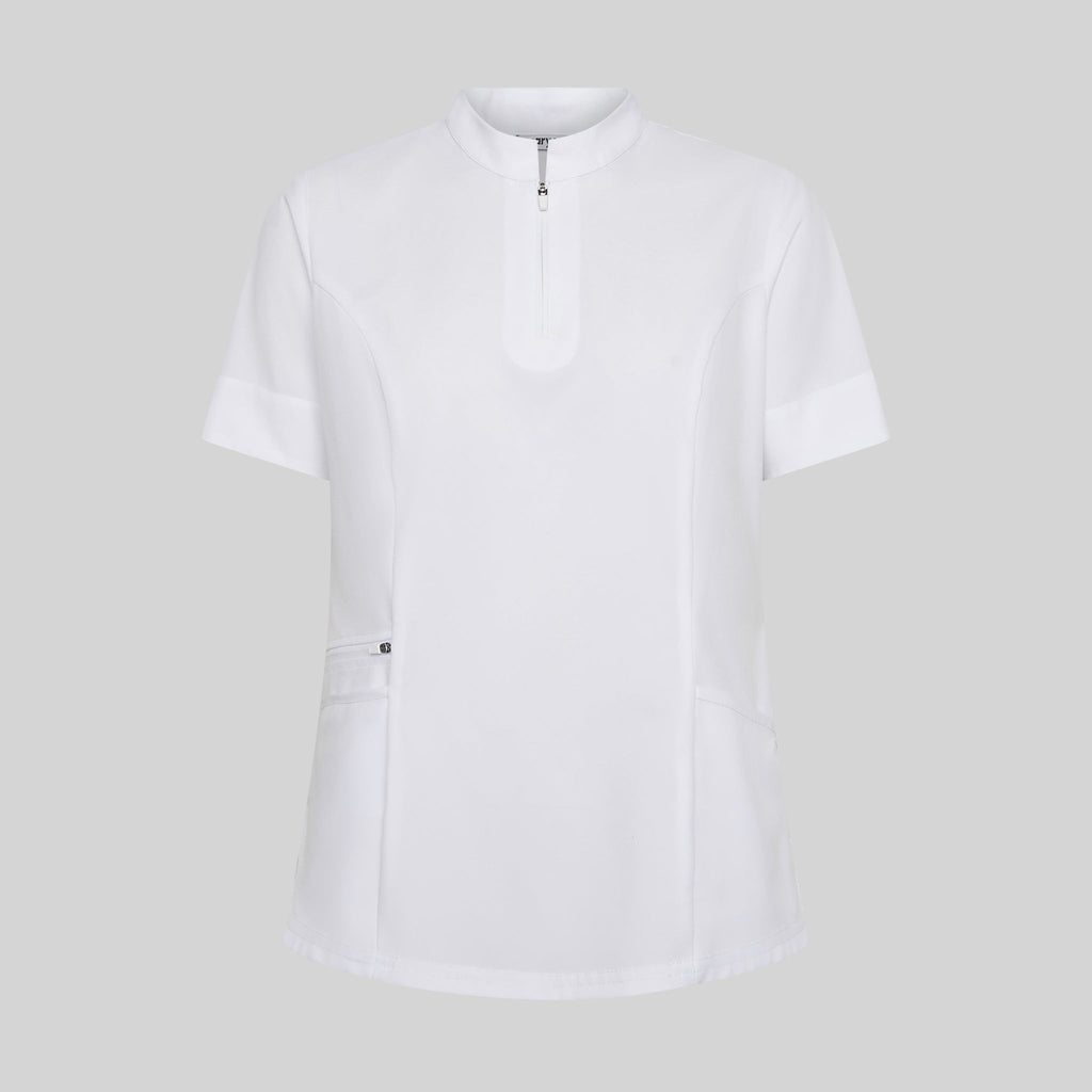 BLUSA MUJER CREMALLERA ESCOTE M/C MARA