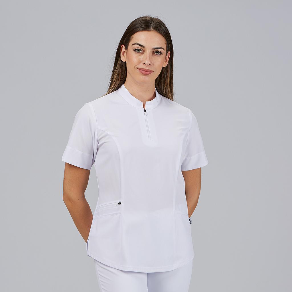 BLUSA MUJER CREMALLERA ESCOTE M/C MARA