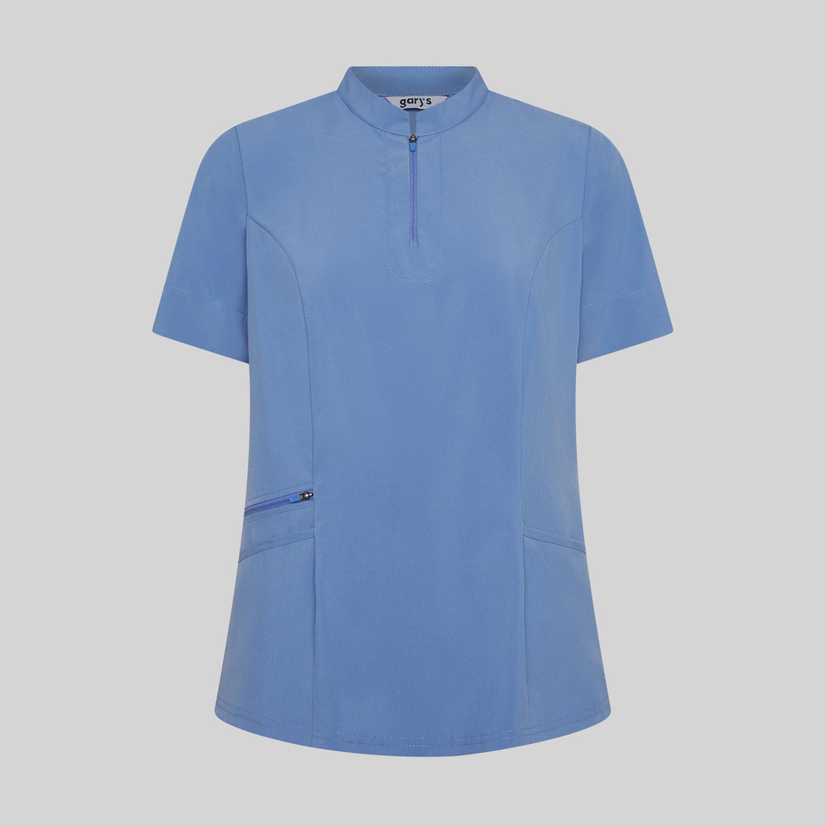 BLUSA MUJER CREMALLERA ESCOTE M/C MARA