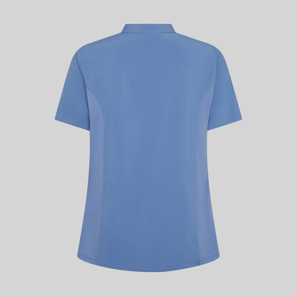 BLUSA MUJER CREMALLERA ESCOTE M/C MARA