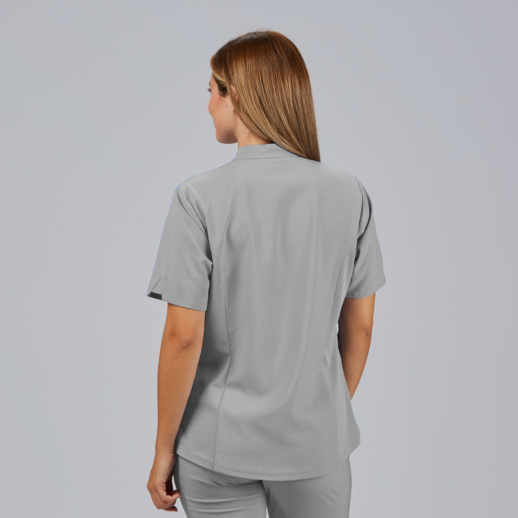 BLUSA MUJER CREMALLERA ESCOTE M/C MARA