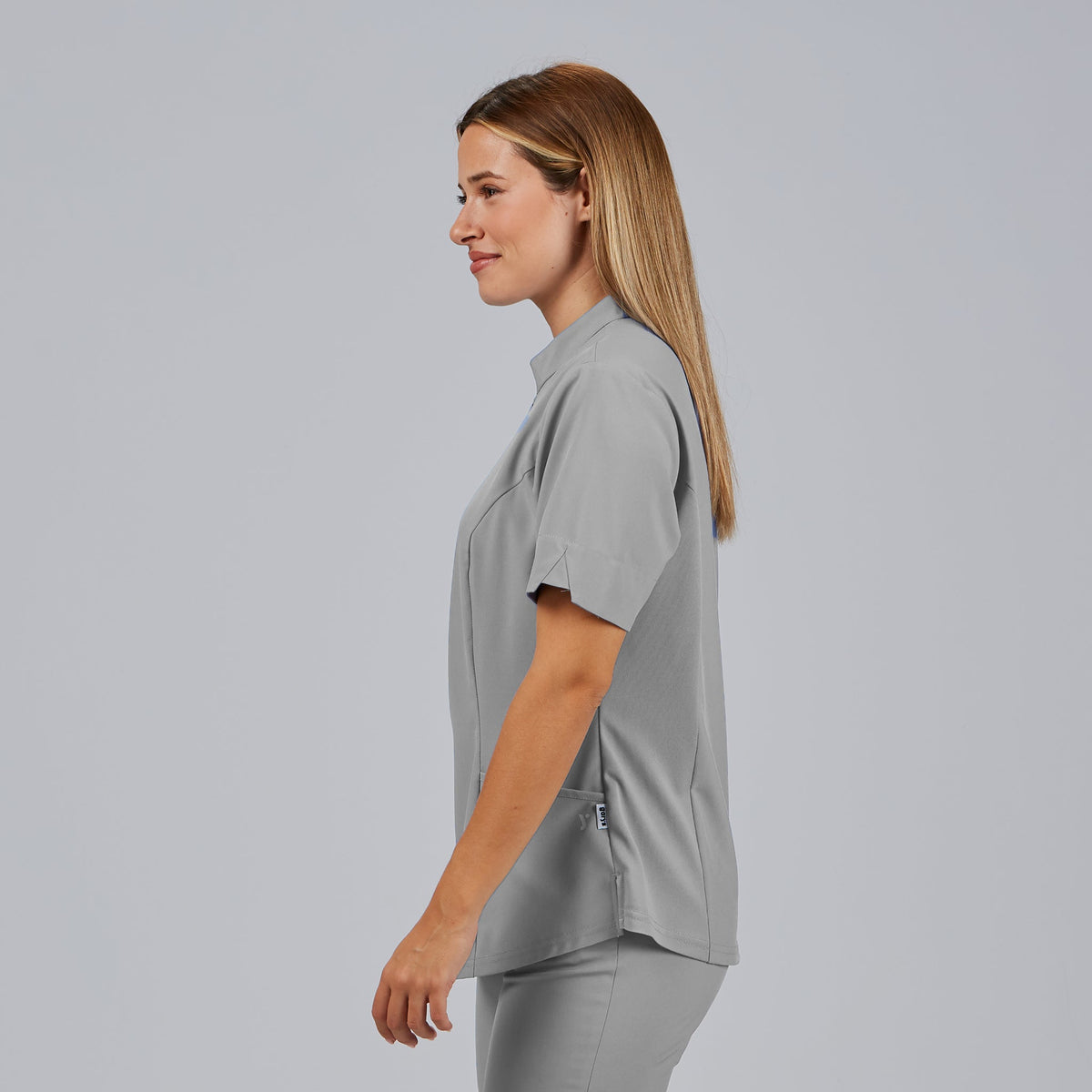 BLUSA MUJER CREMALLERA ESCOTE M/C MARA