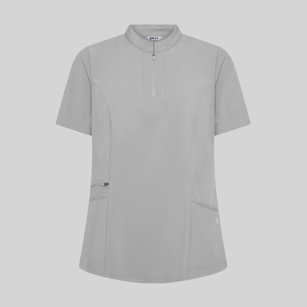 BLUSA MUJER CREMALLERA ESCOTE M/C MARA
