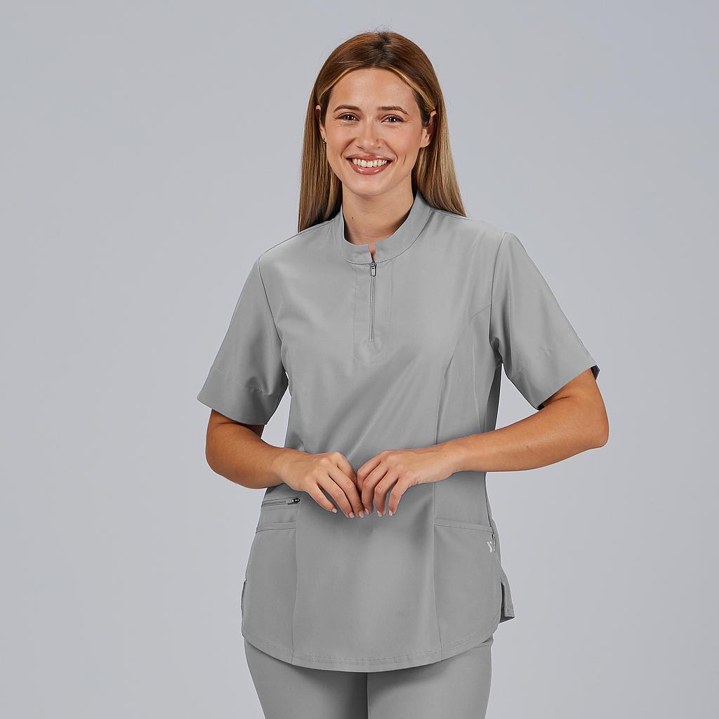 BLUSA MUJER CREMALLERA ESCOTE M/C MARA