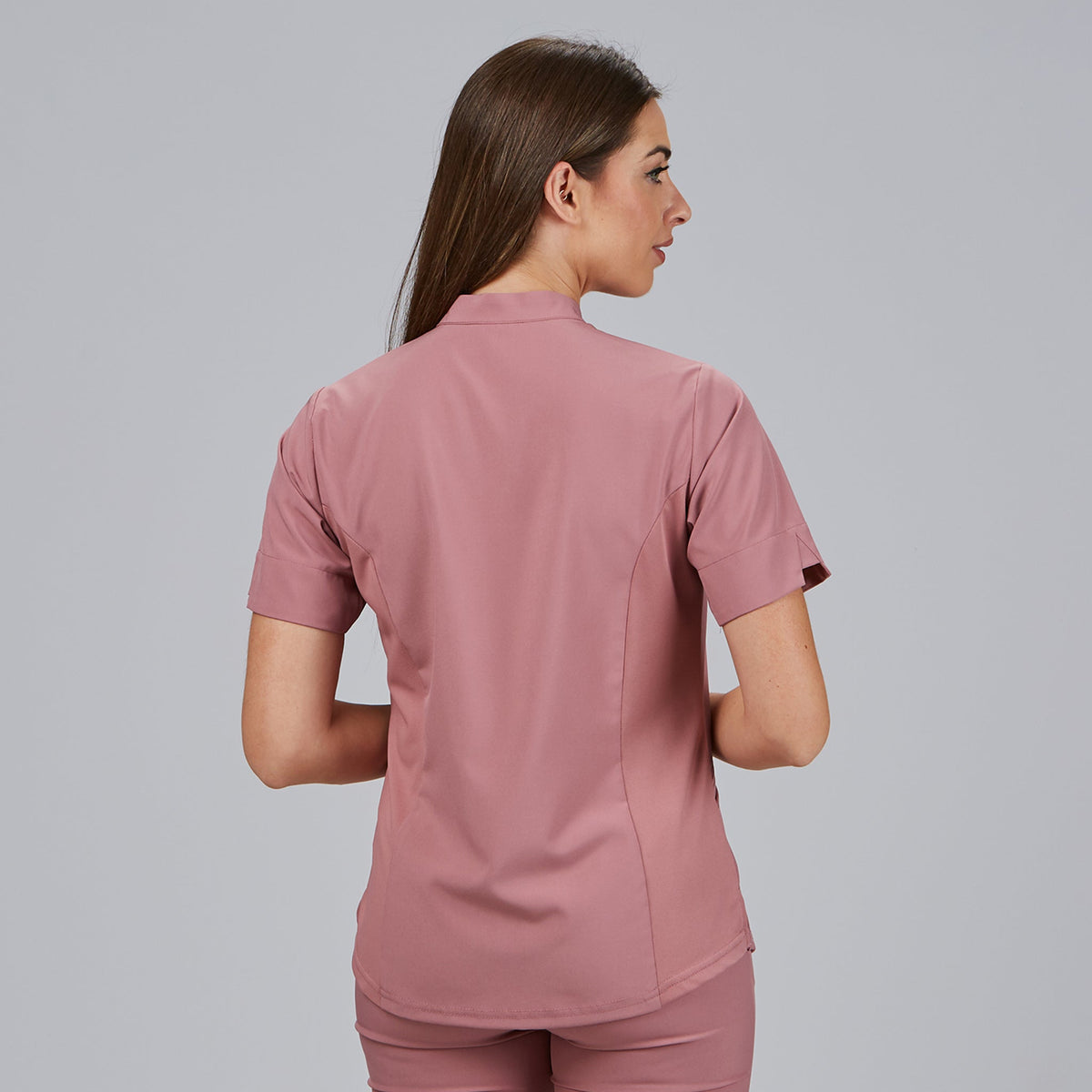 BLUSA MUJER CREMALLERA ESCOTE M/C MARA
