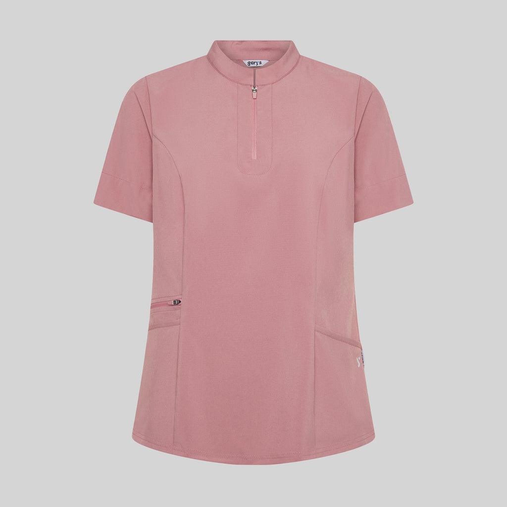 BLUSA MUJER CREMALLERA ESCOTE M/C MARA