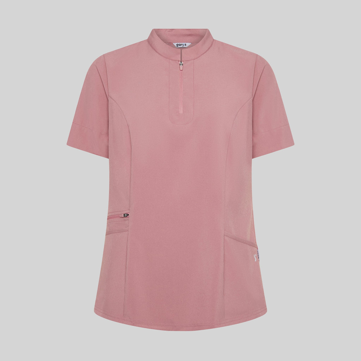 BLUSA MUJER CREMALLERA ESCOTE M/C MARA