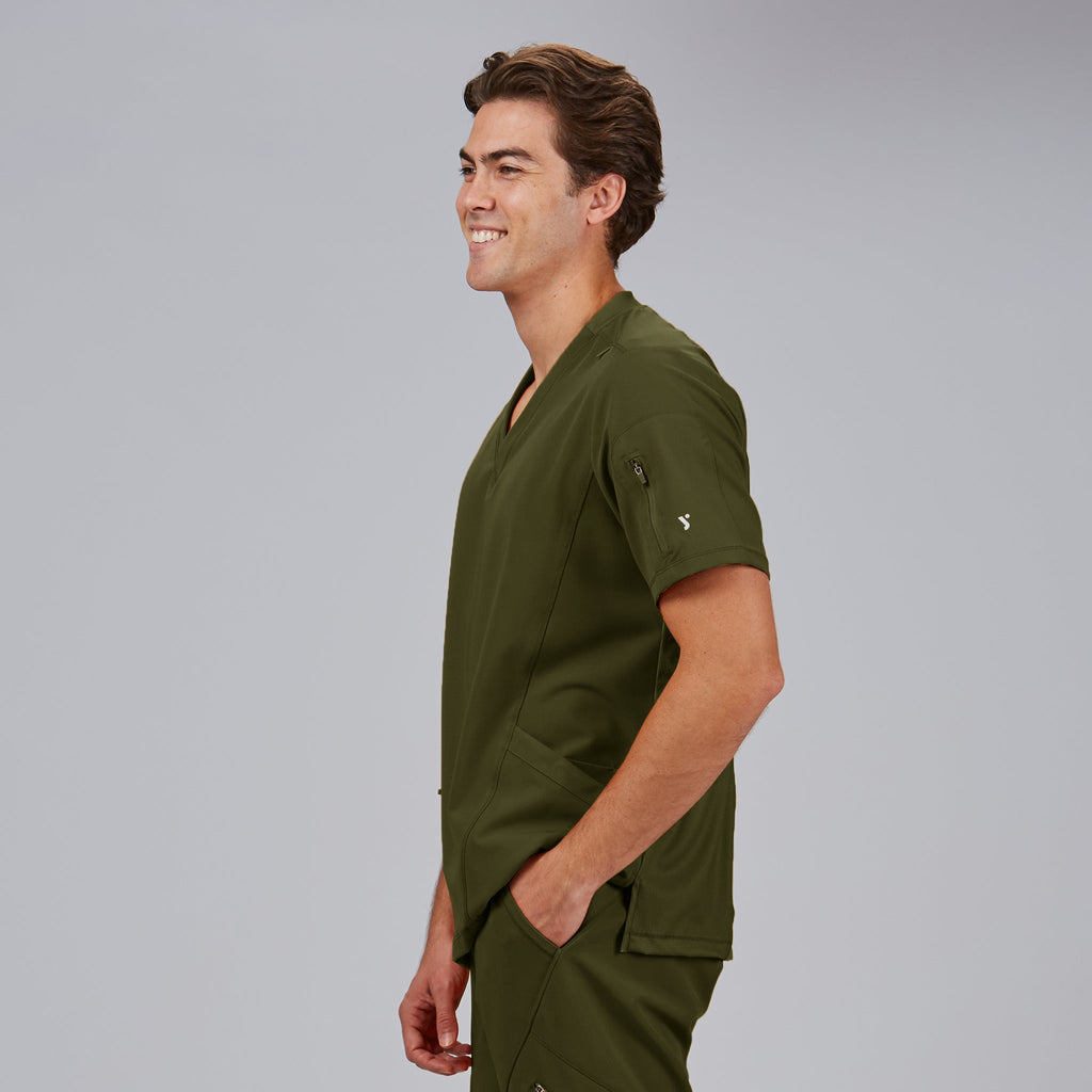 BLUSA HOMBRE CUELLO CANALE M/C RUBEN