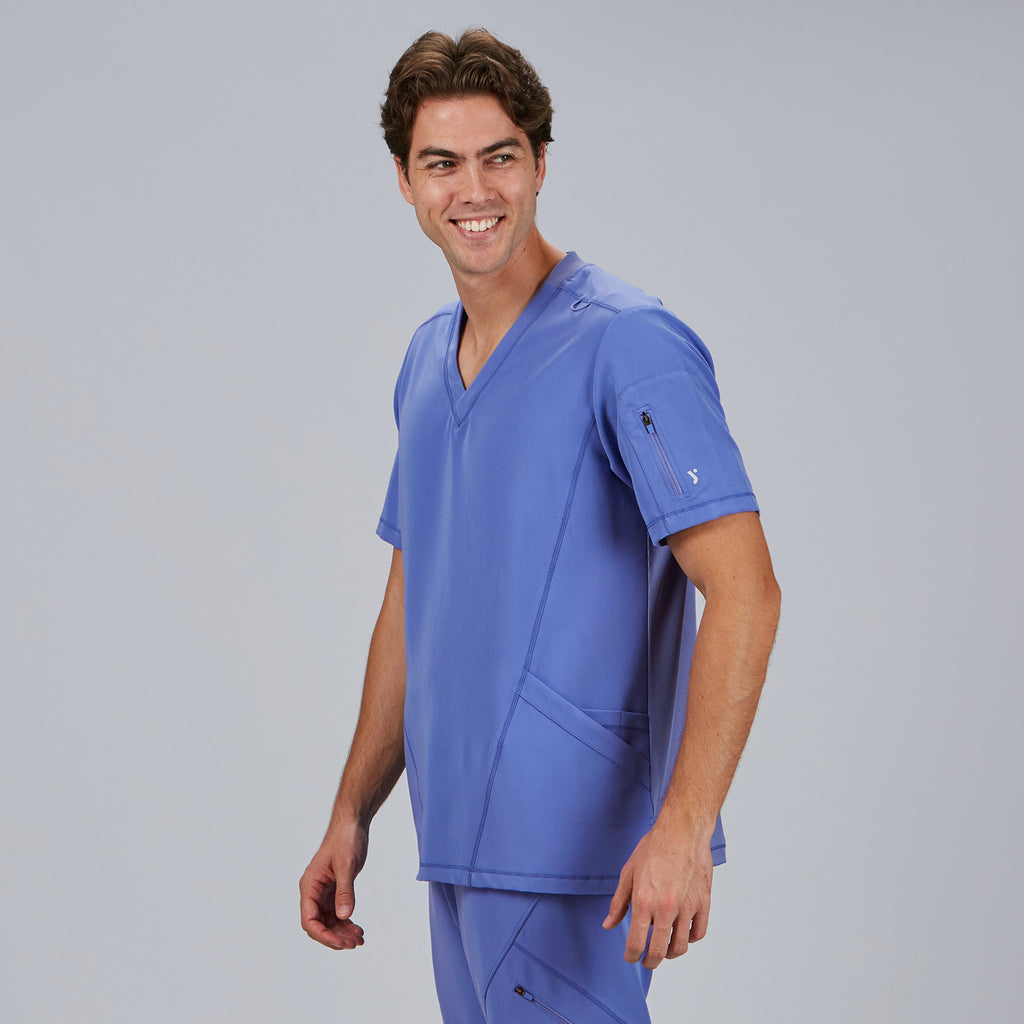 BLUSA HOMBRE CUELLO CANALE M/C RUBEN