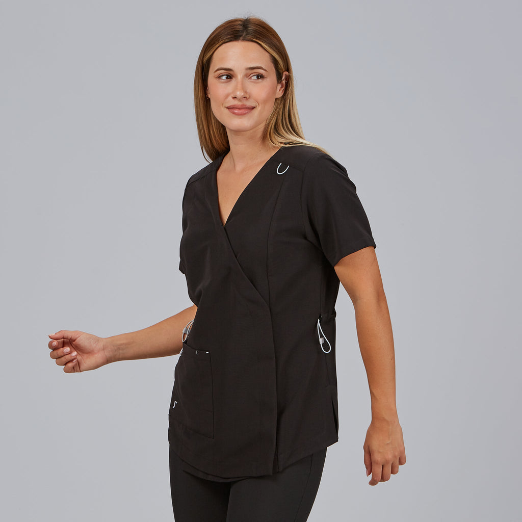 BLUSA MUJER FRUNCIDO ESPALDA M/C ELIRA