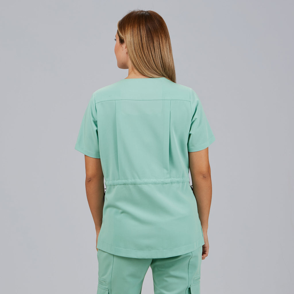BLUSA MUJER FRUNCIDO ESPALDA M/C ELIRA
