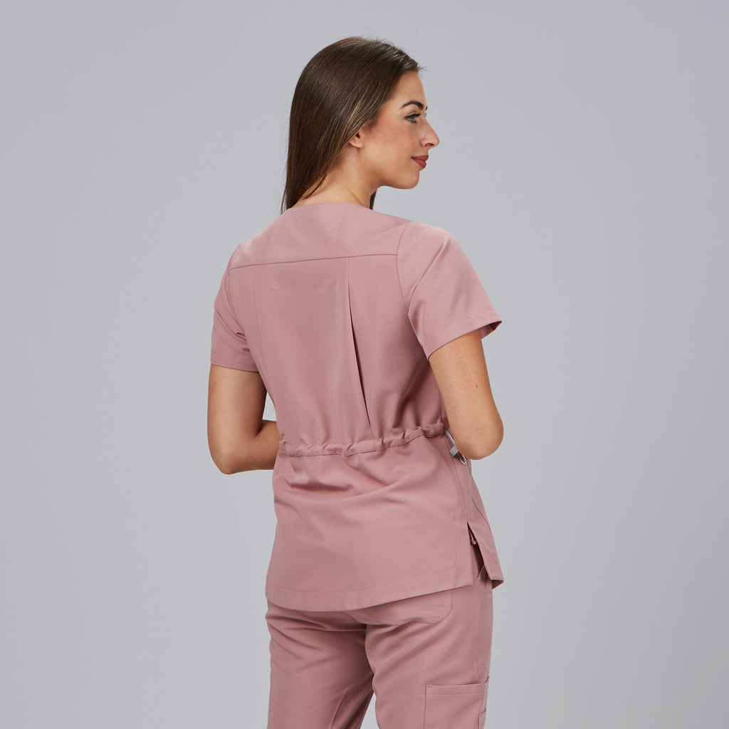 BLUSA MUJER FRUNCIDO ESPALDA M/C ELIRA