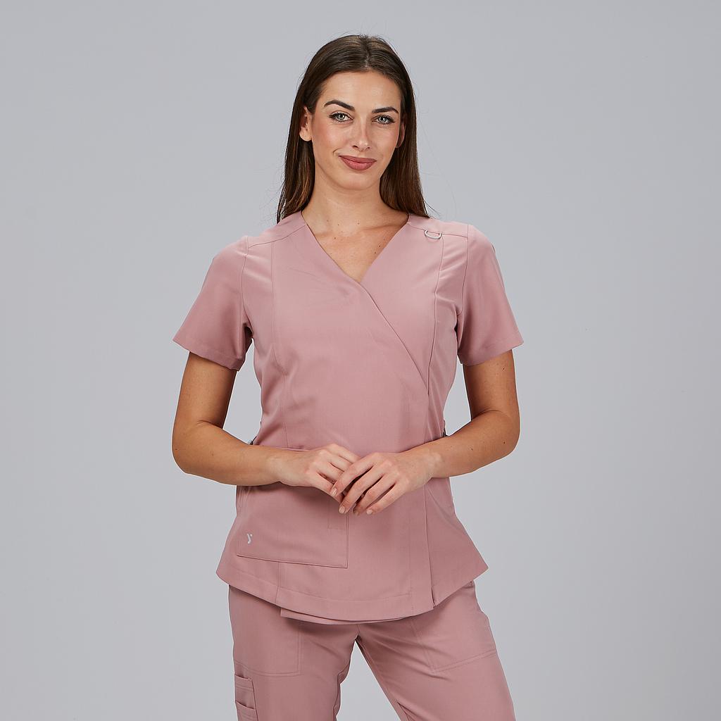 BLUSA MUJER FRUNCIDO ESPALDA M/C ELIRA