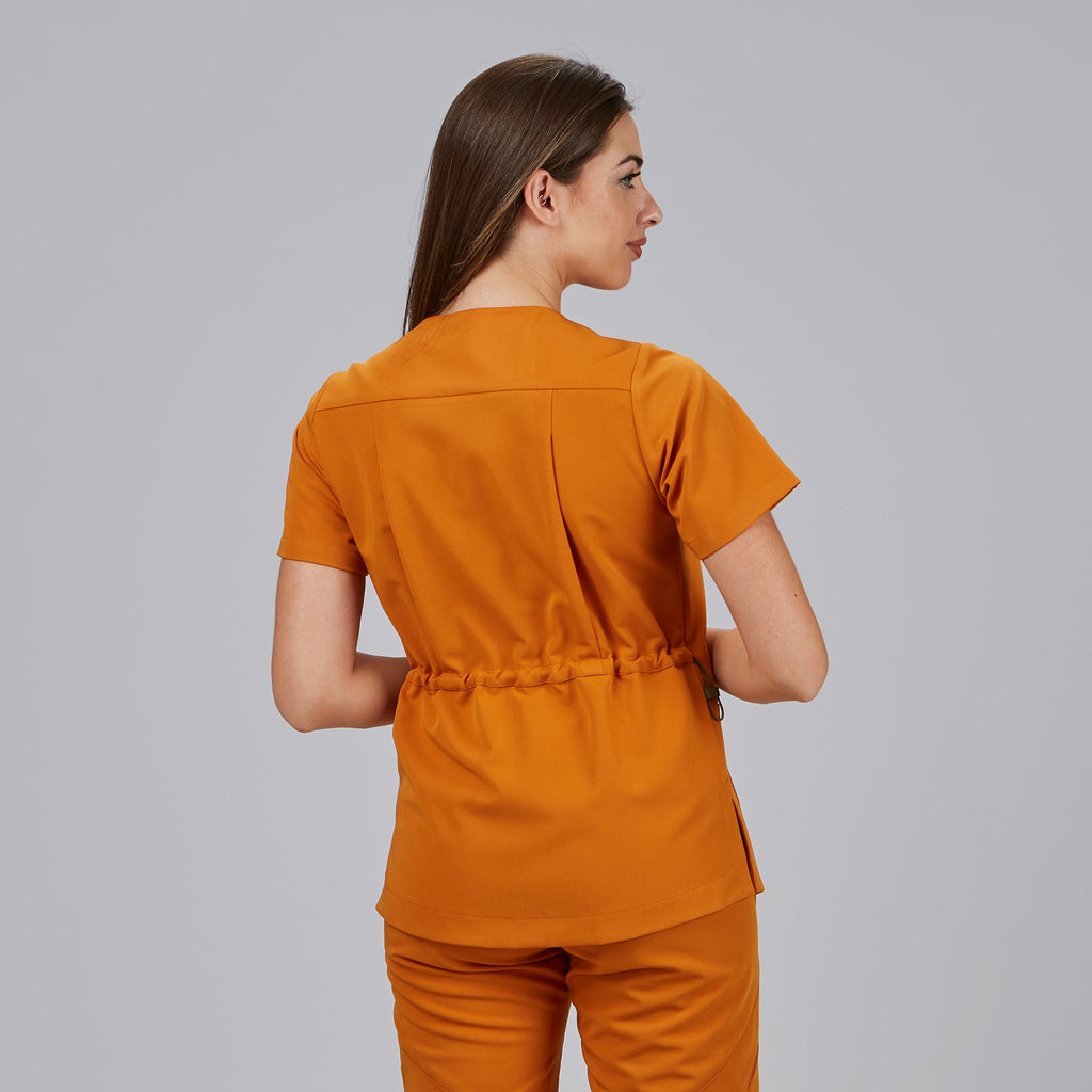 BLUSA MUJER FRUNCIDO ESPALDA M/C ELIRA