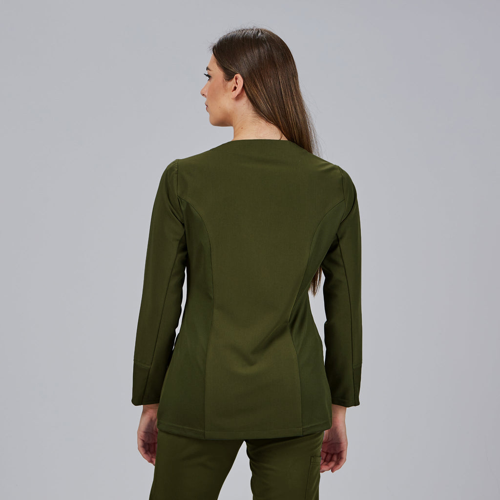 BLUSA MUJER ABIERTA M/L MARINA
