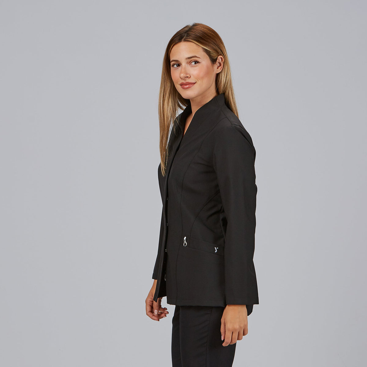 BLUSA MUJER BOTON OCULTO M/L ANA