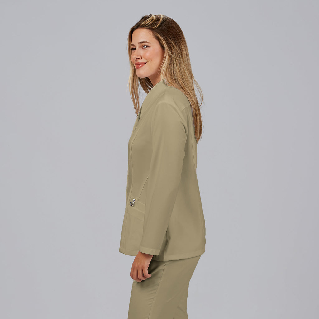 BLUSA MUJER BOTON OCULTO M/L ANA