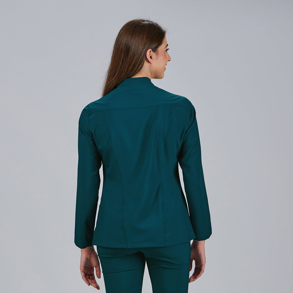BLUSA MUJER BOTON OCULTO M/L ANA