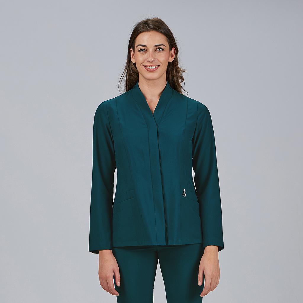 BLUSA MUJER BOTON OCULTO M/L ANA