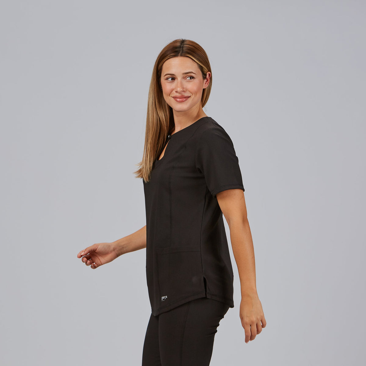BLUSA MUJER ESCOTE LAGRIMA M/C MARIA