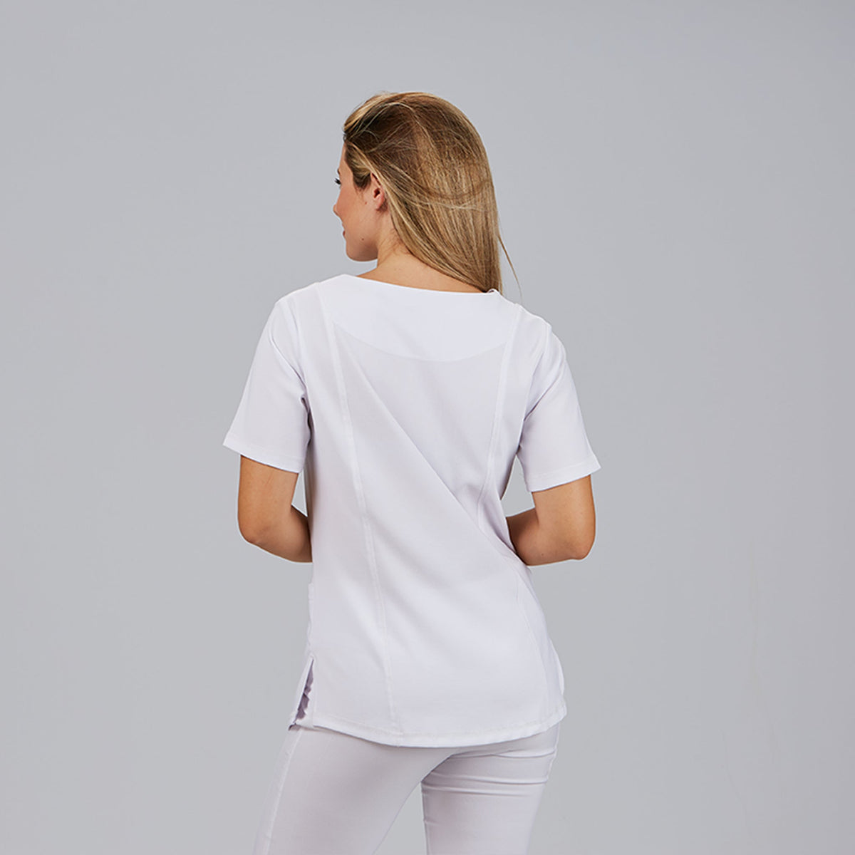 BLUSA MUJER ESCOTE LAGRIMA M/C MARIA