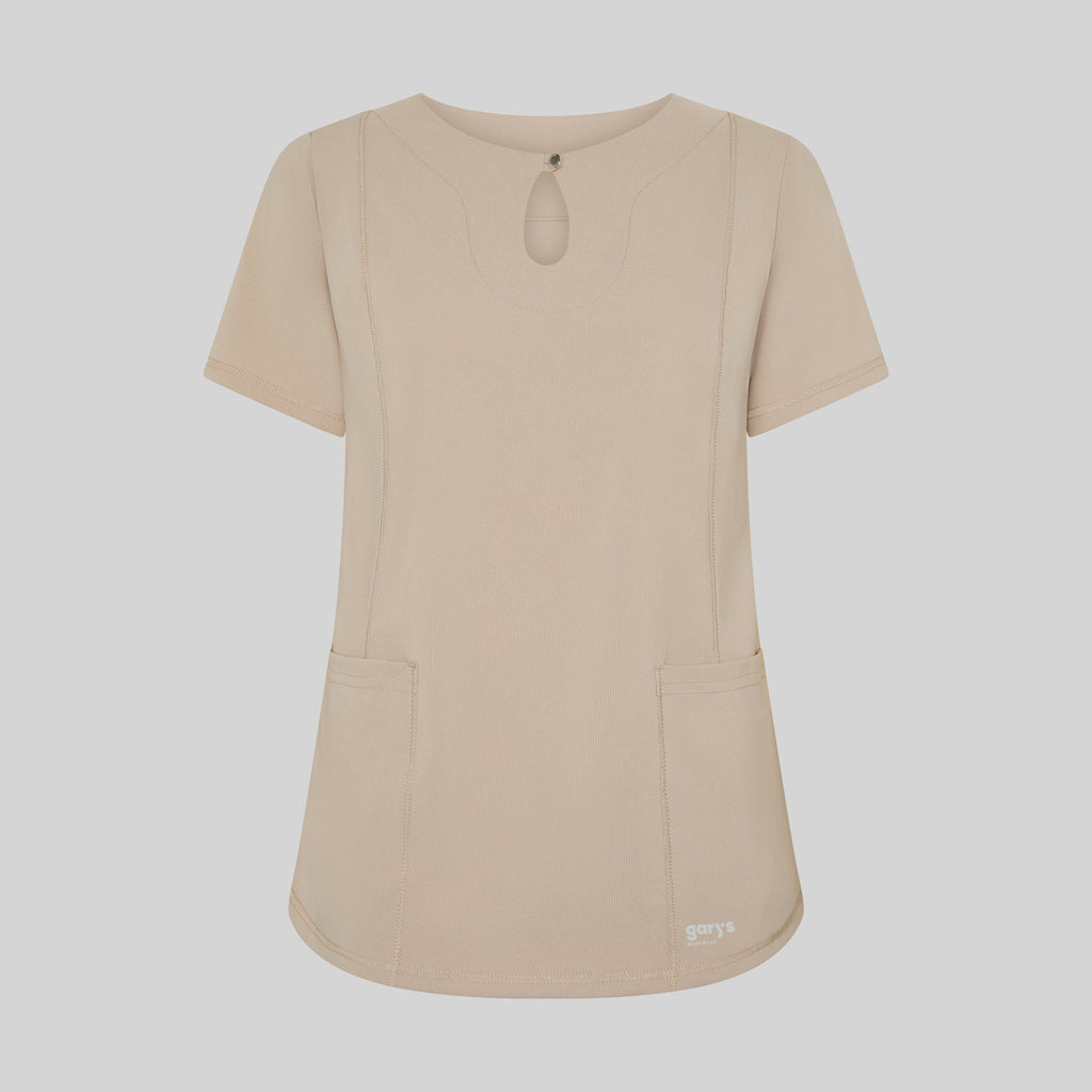 BLUSA MUJER ESCOTE LAGRIMA M/C MARIA
