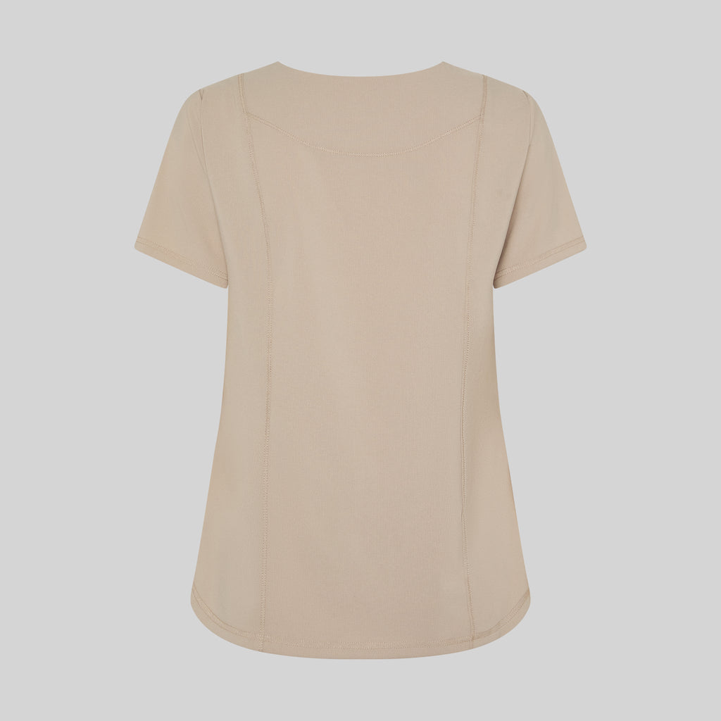 BLUSA MUJER ESCOTE LAGRIMA M/C MARIA